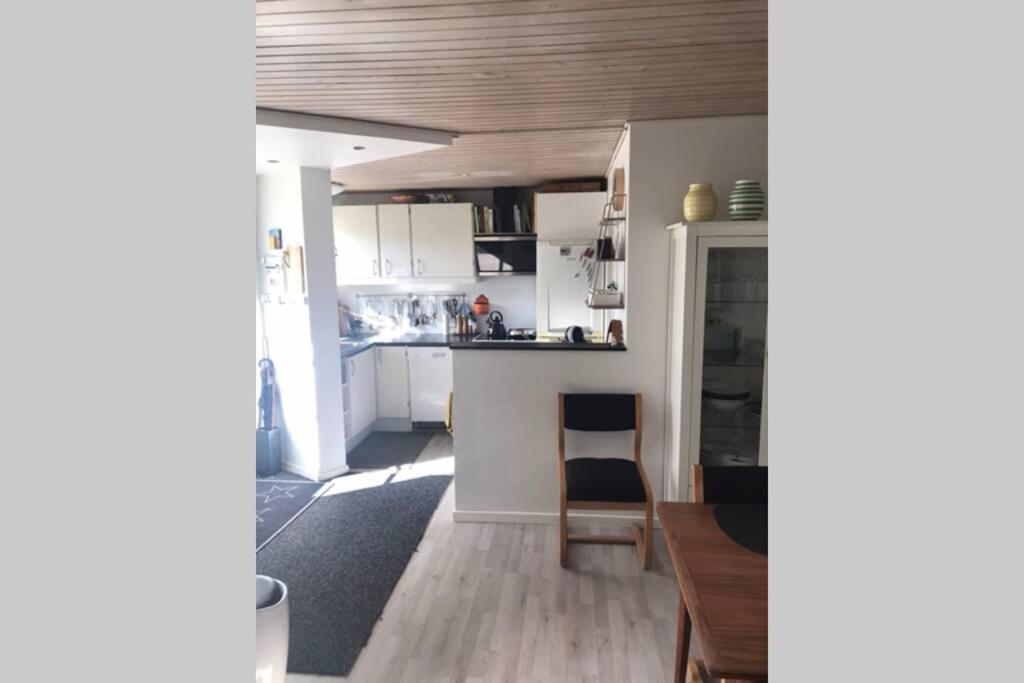 Ferienwohnung Dejlig Lille Hus Randers Exterior foto